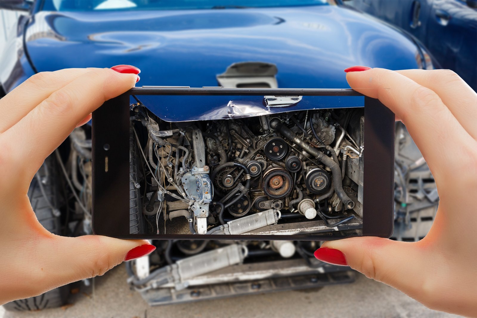 photographing-vehicle-with-damage Automobilių supirkimas su defektais